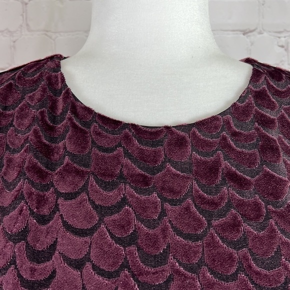 MICHAEL Michael Kors Burnout Velvet Flounce Dress Size XXS - Picture 9 of 16